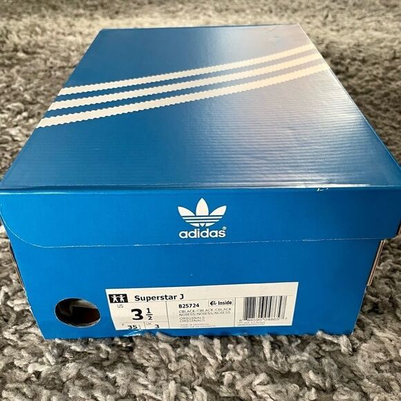 NIB Adidas Originals Kids Superstar-Foundation Sneakers - Picture 6 of 7